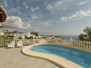 Villa Moraira Grabación al aire libre 7