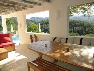 Villa Cala Tarida Grabación al aire libre 15