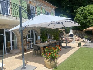 Villa Grasse Grabación al aire libre 2
