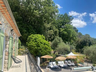 Villa Grasse Grabación al aire libre 6