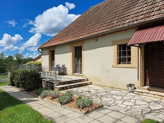 Ferienhaus Tronget Außenaufnahme 1