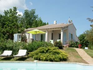 Ferienhaus Rustikale Villa mit Pool in Cereste, Frankreich - Céreste - image1