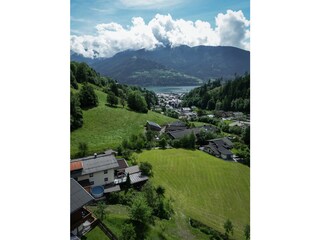 Blick nach Zell am See
