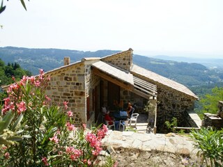Casa de vacaciones Chassiers Grabación al aire libre 4