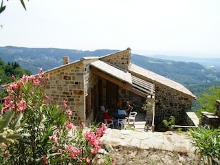 Ferienhaus Chassiers Außenaufnahme 4