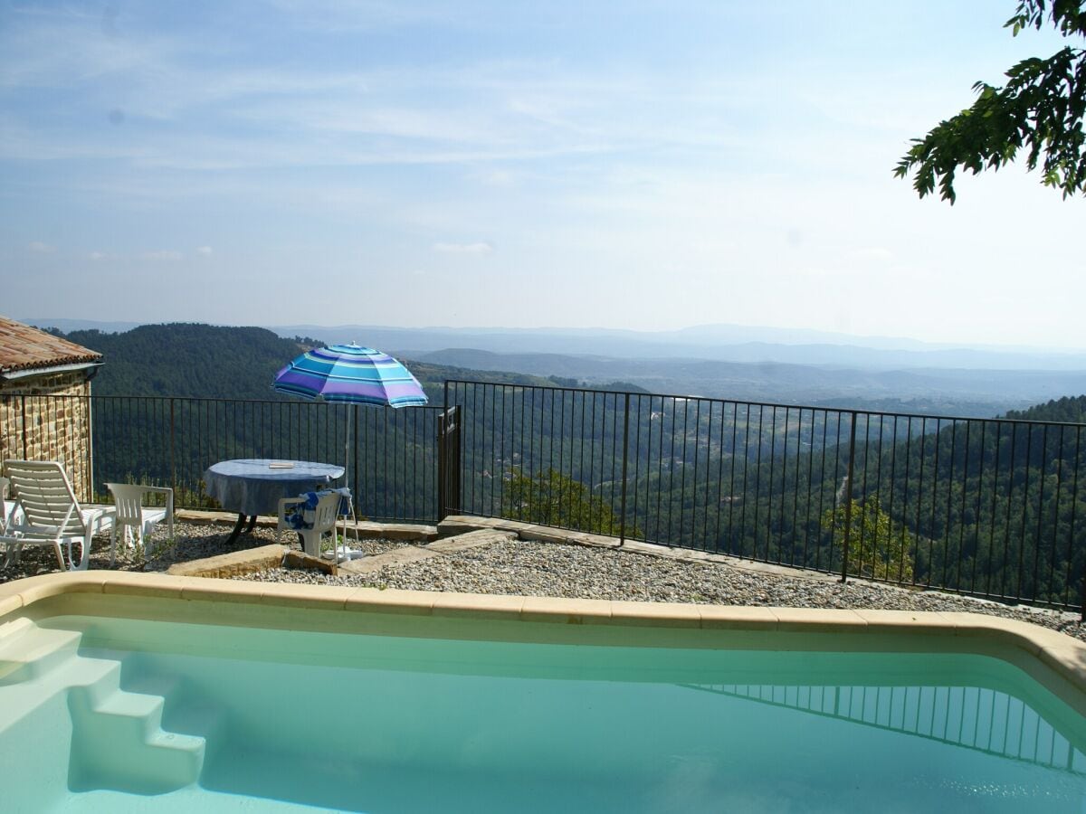 Casa de vacaciones Chassiers Grabación al aire libre 1