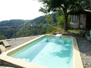 Ferienhaus Chassiers Außenaufnahme 9