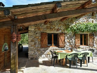 Maison de vacances Labeaume Enregistrement extérieur 8