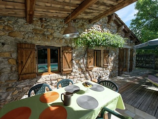 Holiday house Labeaume Outdoor Recording 2