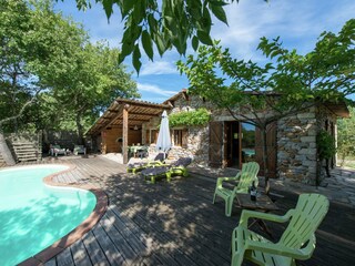 Maison de vacances Labeaume Enregistrement extérieur 10
