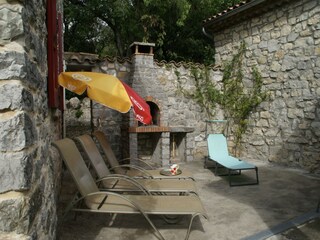 Casa de vacaciones Berrias-et-Casteljau Grabación al aire libre 2