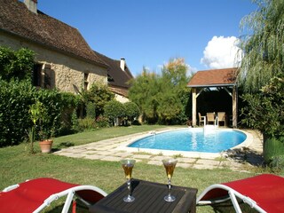 Maison de vacances Nanthiat Enregistrement extérieur 10