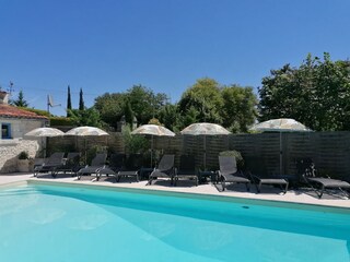 Vakantiehuis Lusignac Buitenaudio-opname 12