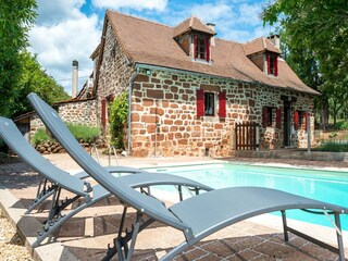 Casa de vacaciones Coubjours Grabación al aire libre 5