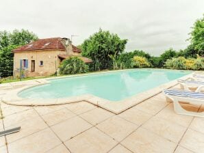 Rustig vakantiehuis in de Dordogne met privé zwembad - Villefranche-du-Périgord - image1