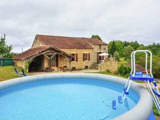 Casa de vacaciones Villefranche-du-Périgord Grabación al aire libre 3