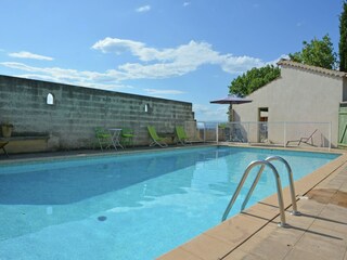 Casa de vacaciones Saint-Privat-de-Champclos Grabación al aire libre 5
