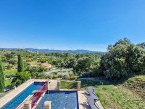 Villa Ferienhaus mit Aussicht und privatem Pool - Les Mages - image1