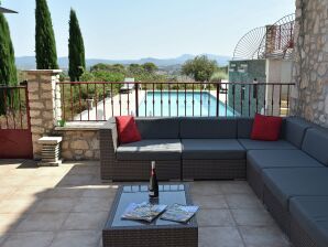 Villa Holiday home with views and private pool - Les Mages - image1