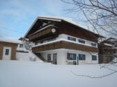 Haus im Winter