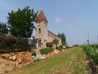 Ferienhaus Fargues Außenaufnahme 16