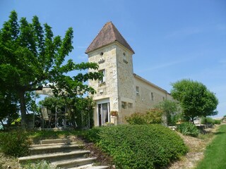Vakantiehuis Fargues Buitenaudio-opname 21