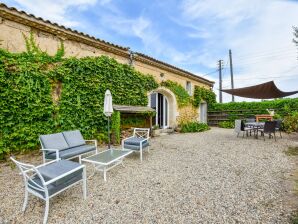 Ferienhaus Steinhaus im Weinberg mit Swimmingpool - Fargues - image1