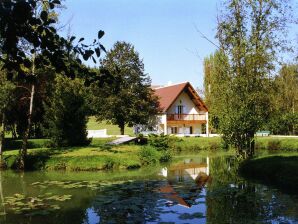 Ferienhaus Charming holiday home with pool and pond