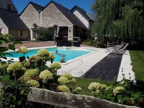 Vakantiehuis Voormalig tolhuis met grote tuin en prive zwembad, in wijn gebied 4km van Chinon - Cinais - image1