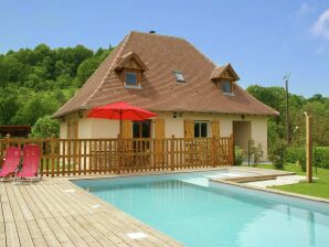 Modernes Ferienhaus mit privatem Pool - Loubressac - image1