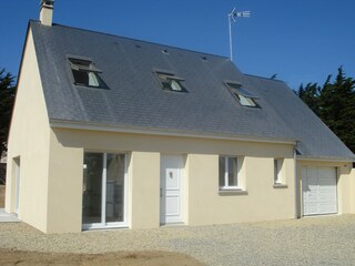 Maison de vacances Denneville Enregistrement extérieur 2