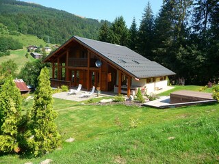 Chalet Les Gets Außenaufnahme 12
