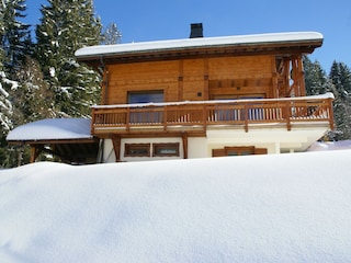 Chalet Les Gets Außenaufnahme 14