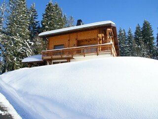 Chalet Les Gets Außenaufnahme 12