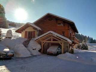 Chalet Les Gets Außenaufnahme 15