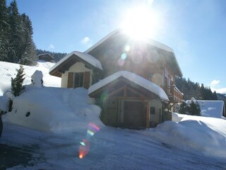 Chalet Les Gets Außenaufnahme 16