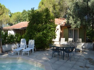 Casa de vacaciones Saint-Paul-en-Forêt Grabación al aire libre 12