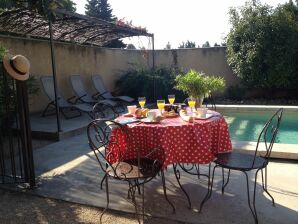 Villa Wunderschöne Ferienwohnung mit privatem Pool - Carpentras - image1