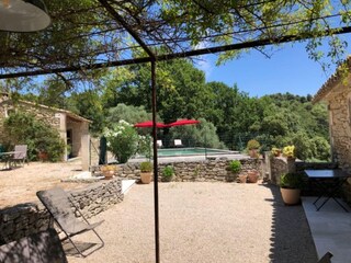 Ferienhaus Lacoste Außenaufnahme 10