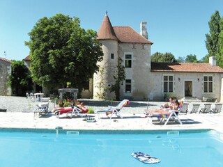 Casa de vacaciones Vouneuil-sur-Vienne Grabación al aire libre 2