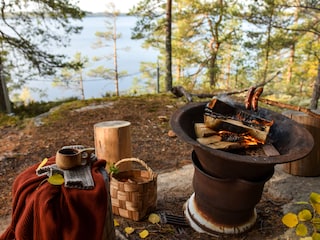 Picknick auf dem Käpälämäki
