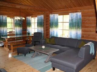 Vakantiehuis Kiviapaja Woonkamer 21