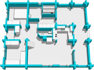 Casa per le vacanze Kiviapaja Pianta del piano 41
