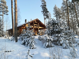 Winterurlaub in unserem Blockhaus