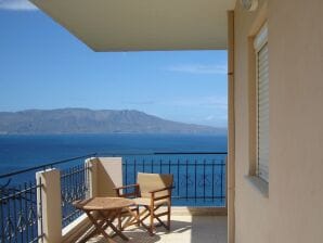 Charmant appartement en Crète avec une belle vue sur la mer - Ravdoucha - image1