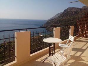 Charmant appartement op Kreta met uitzicht op zee - Ravdoucha - image1