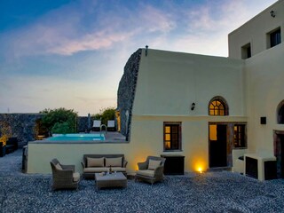 Villa Megalochori (Santorini) Grabación al aire libre 18