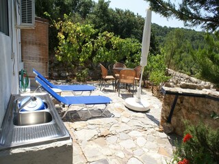 Vakantiehuis Kritinia Buitenaudio-opname 21