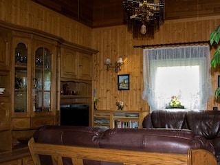 Wohnzimmer mit Klimaanlage