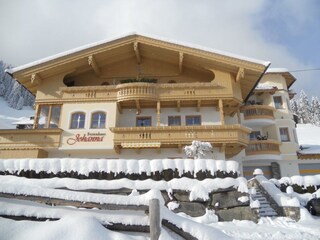 winter panorama foto from house johanna